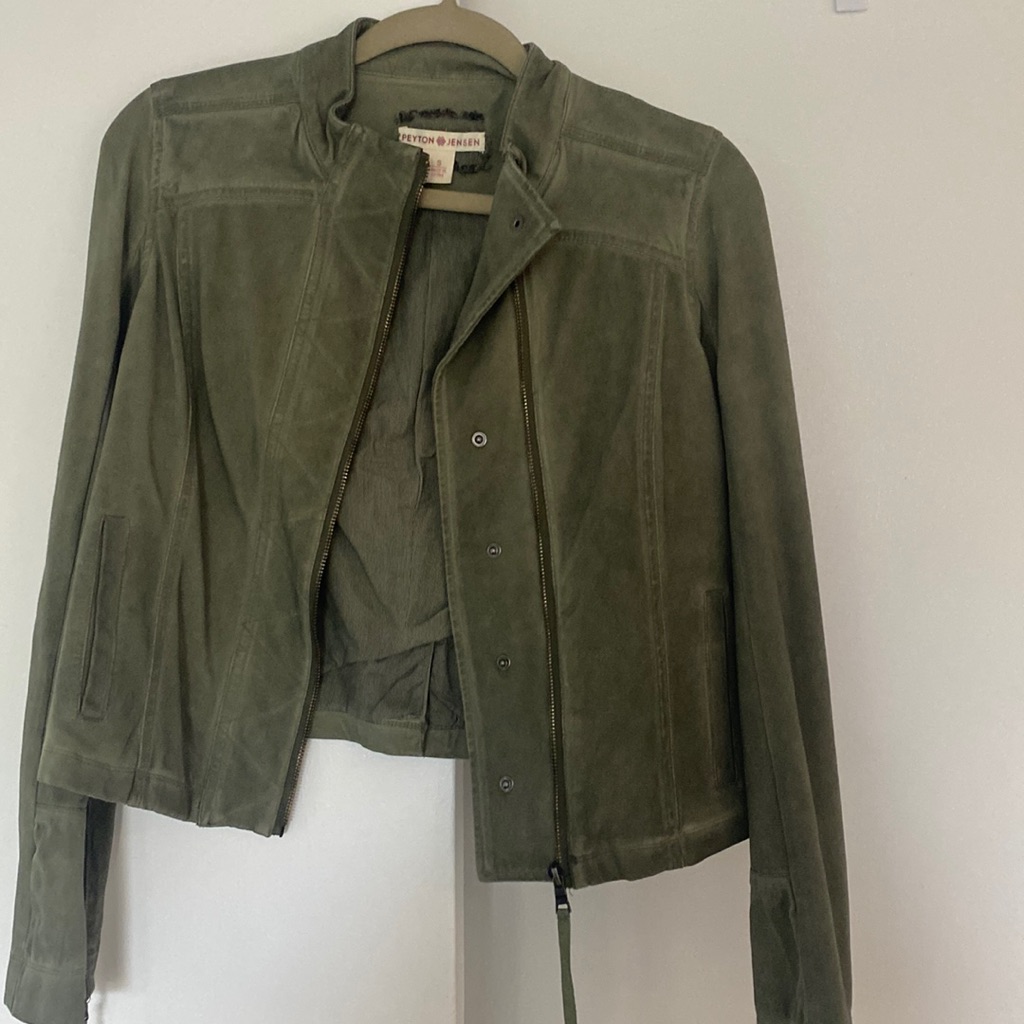 Peyton Jenson Collarless Moto Jacket From Anthropologie